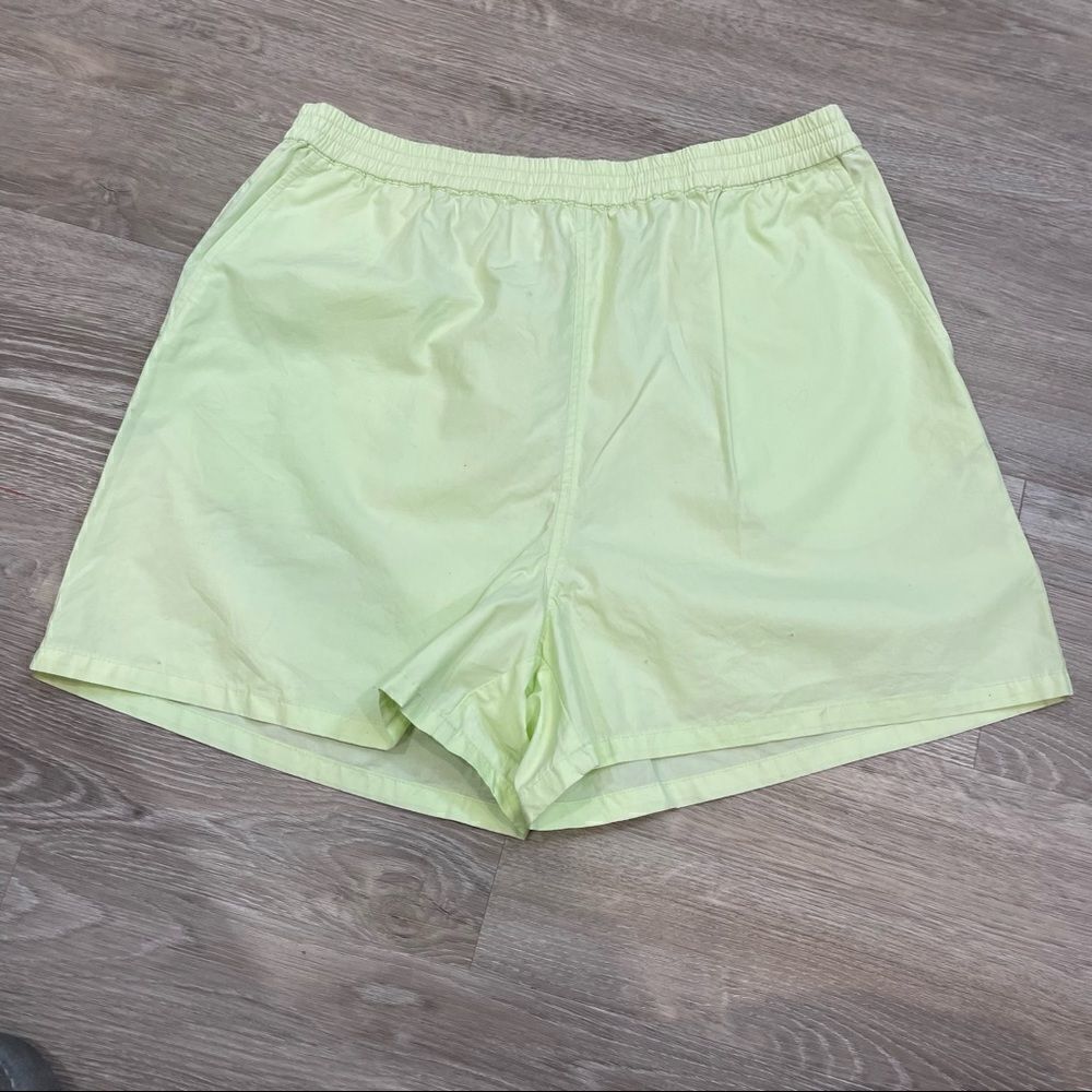 Bp Sweat Shorts in Lime Summer Lightweight Cooton